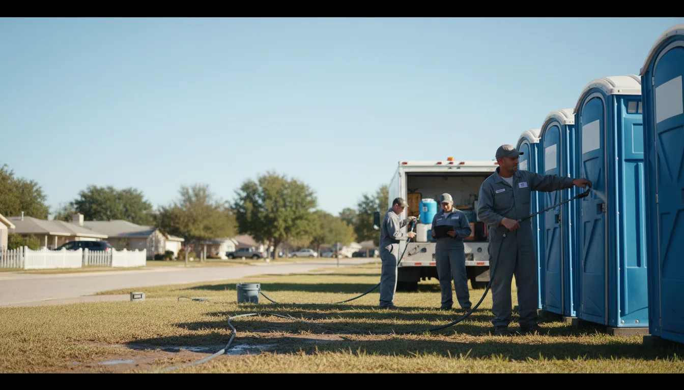 Long-Term Portable Toilet Rental in Harlingen, TX near me